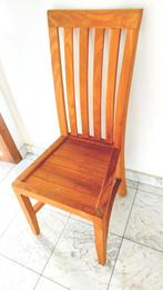 6 chaises de salle à manger en teck, Maison & Meubles, Chaises, Enlèvement
