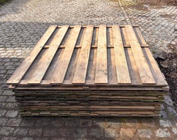 Robuuste tuinschermen / schutting grenen hout 180 x 180 beschikbaar voor biedingen