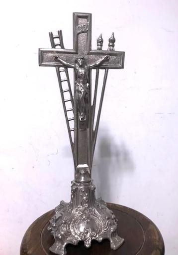 Kruis Zilver religie Christus H 35 beschikbaar voor biedingen