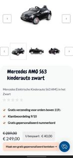 Mercedes elektrische auto voor kinderen, Kinderen en Baby's, Ophalen, Zo goed als nieuw