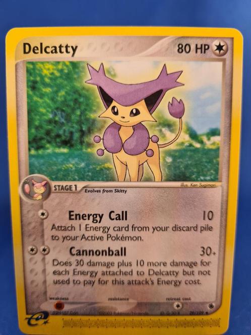 Delcatty 29/109 - Ruby &amp; Sapphire, Hobby en Vrije tijd, Verzamelkaartspellen | Pokémon, Gebruikt, Verzenden