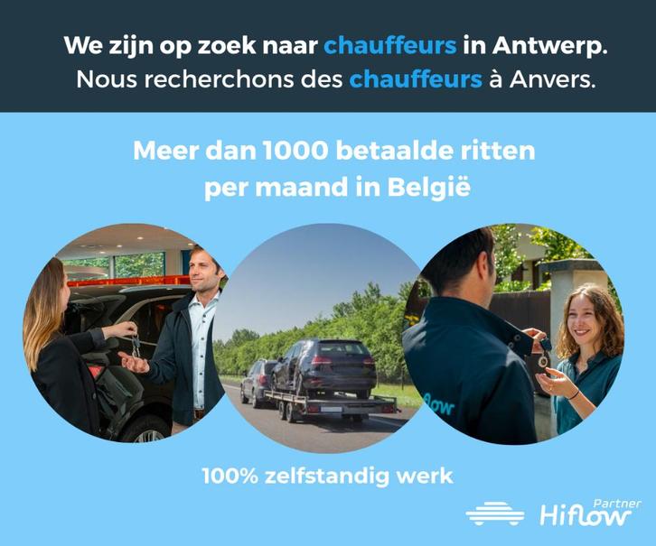 Chauffeur met Autotransporter / Antwerp, Vacatures, Vacatures | Chauffeurs, Freelance of Uitzendbasis