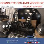 W205 C205 COMPLETE FACELIFT C63 AMG VOORKOP Mercedes C Klass, Pare-chocs, Avant, Utilisé, Enlèvement ou Envoi