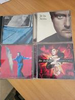 4 cd's: 2x Peter Gabriel, 1x Joe Jackson, 1x Phil Collins, Verzenden, Zo goed als nieuw, Poprock