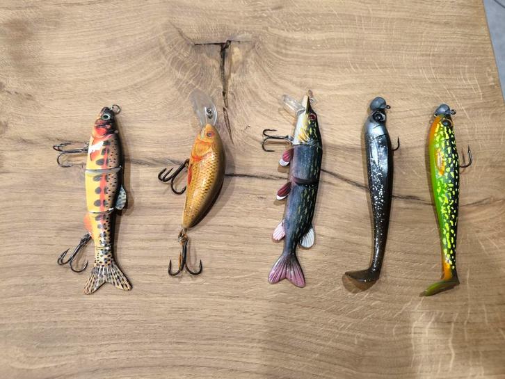 Leurres de pêche, Watersport en Boten, Hengelsport | Roofvissen, Zo goed als nieuw, Ophalen of Verzenden