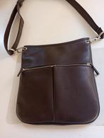 lederen schoudertas basic look longchamp, Ophalen, Zo goed als nieuw