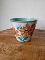 Bloempot – cache potte – Flora Plateel Gouda Holland, Antiek en Kunst, Ophalen of Verzenden
