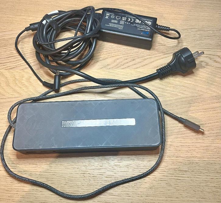 HP USB-C Universal Dockingstation, Computers en Software, Dockingstations, Gebruikt, Docking station, Laptop, Ophalen of Verzenden