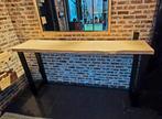 Console industrielle en bois, Maison & Meubles, Enlèvement, Comme neuf