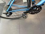 Koersfiets blauw, Fietsen en Brommers, Fietsen | Racefietsen, 28 inch, 10 tot 15 versnellingen, Aluminium, Zo goed als nieuw