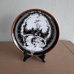 Vintage porseleinen sierbord Hollohaza Hungary., Antiek en Kunst, Ophalen of Verzenden