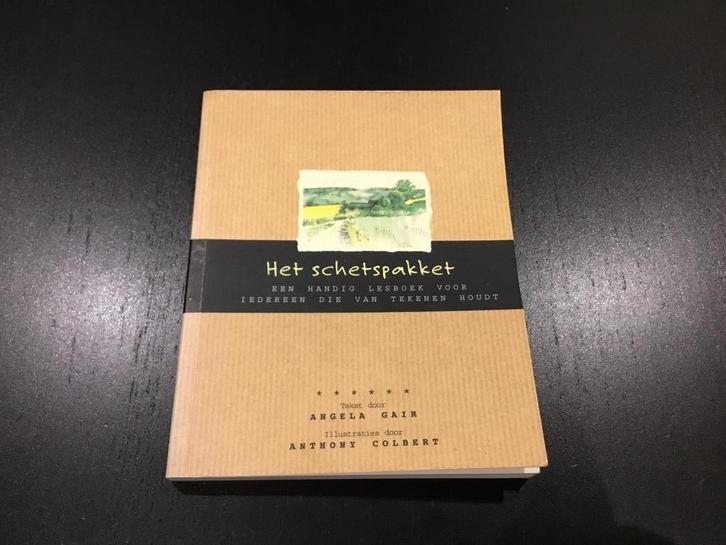 Boekje Het schetspakket, Livres, Loisirs & Temps libre, Utilisé, Dessin et Peinture, Enlèvement ou Envoi