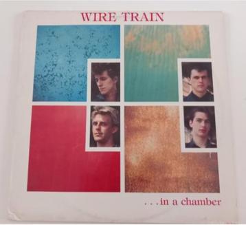 Vinyl LP Wire Train In a chamber New Wave Rock 80s Pop beschikbaar voor biedingen