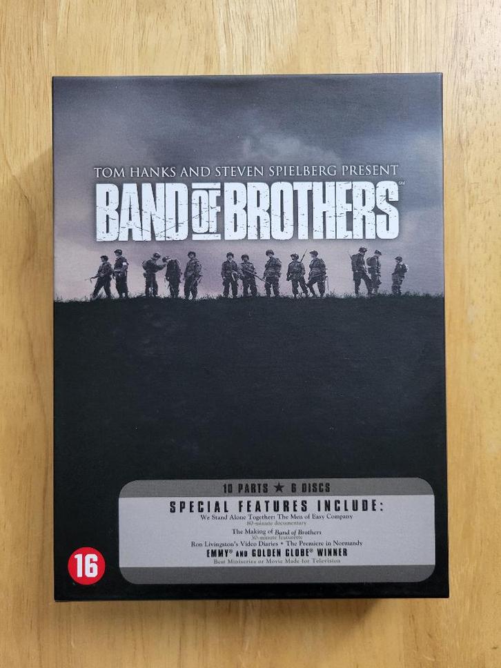 Coffret DVD Band of Brothers / Frères d’Armes – Intégrale, Cd's en Dvd's, Dvd's | Tv en Series, Zo goed als nieuw, Drama, Boxset