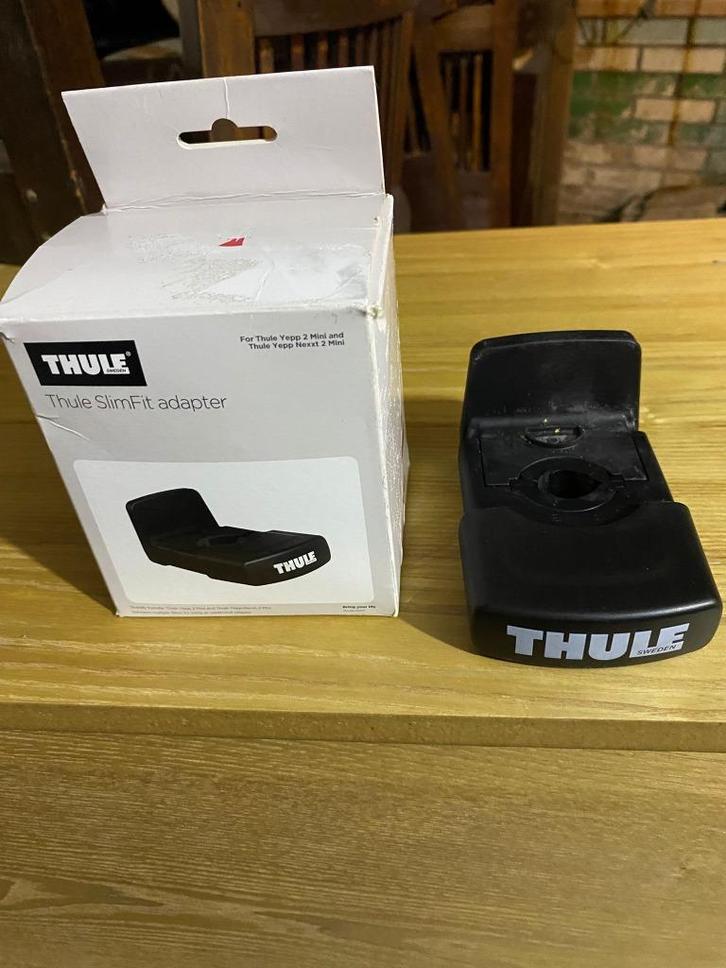 Thule Yepp nexxt (2) mini Slimfit adapter, Fietsen en Brommers, Fietsaccessoires | Fietsstoeltjes, Zo goed als nieuw, Voorzitje