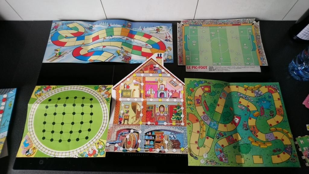 Picsou magazine : jeux des encarts - lot - revues, Enlèvement ou Envoi, Utilisé, Autres types