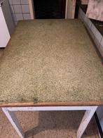 Oude tafel, Huis en Inrichting, Ophalen, Gebruikt, 100 tot 150 cm, 50 tot 100 cm