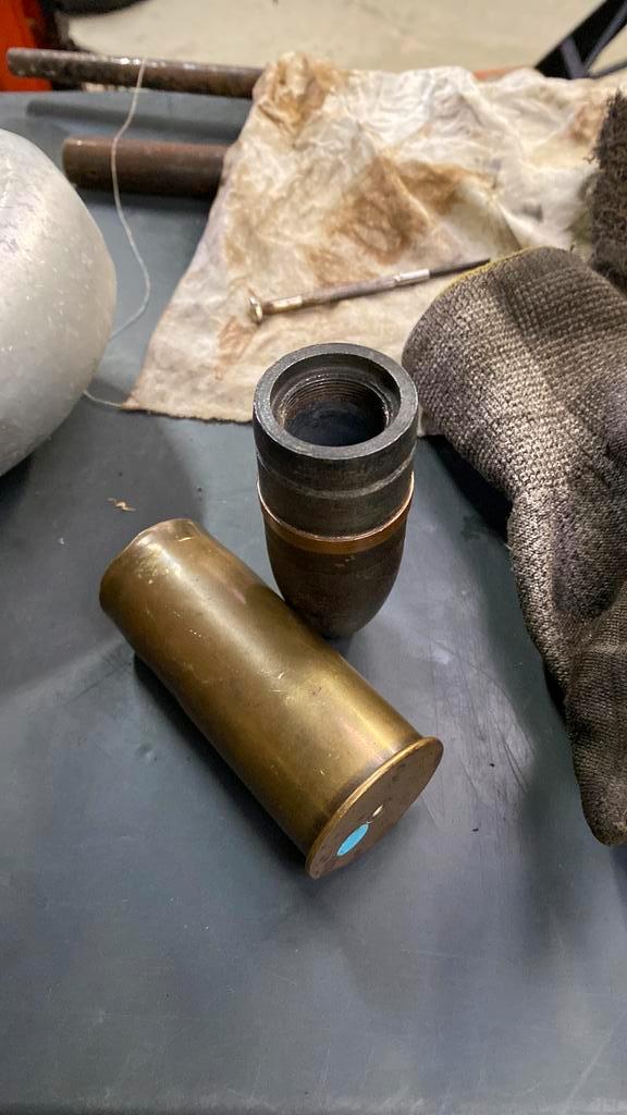 Pom-pom 37mm deco cheminée, Verzamelen, Militaria | Tweede Wereldoorlog, Ophalen of Verzenden