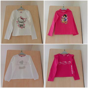 Longsleeves meisje maat 122/128, zeer goede staat beschikbaar voor biedingen