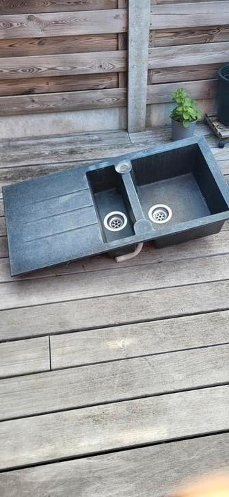  dubbele lavabo zwart beschikbaar voor biedingen