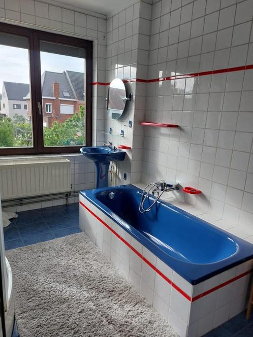Vintage / retro badkamer, Huis en Inrichting, Badkamer | Complete badkamers, Gebruikt, Met bad, Met douche, Ophalen