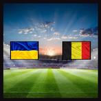 4x Match 34 Ukraine vs Belgium Euro 2024 Stuttgart, EK 2024, Tickets en Kaartjes, Sport | Overige, Juni, Drie personen of meer