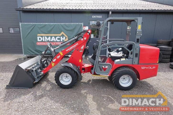 Weidemann 1240LP nieuwstaat!! 4x4 hydr. snelwissel, Zakelijke goederen, Machines en Bouw | Kranen en Graafmachines, Graaflaadcombinatie