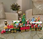Disney Christmas Train Animated muziek licht poppetjes trein, Nieuw, Overige typen, Ophalen of Verzenden