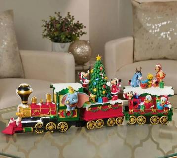 Train de Noël Disney, train de poupées, musique et lumière