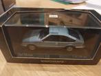 Minichamps Opel Monza de 1980 Blue metallic 1/43, Hobby en Vrije tijd, Nieuw, Ophalen of Verzenden, MiniChamps, Auto