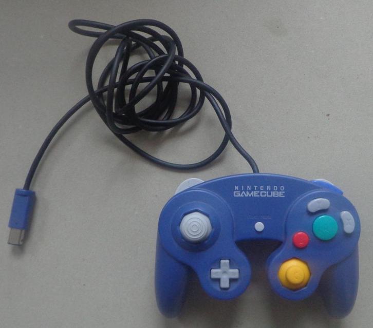 Originele Controller Paars voor de Nintendo Gamecube, Games en Spelcomputers, Games | Nintendo GameCube, Zo goed als nieuw, Ophalen of Verzenden