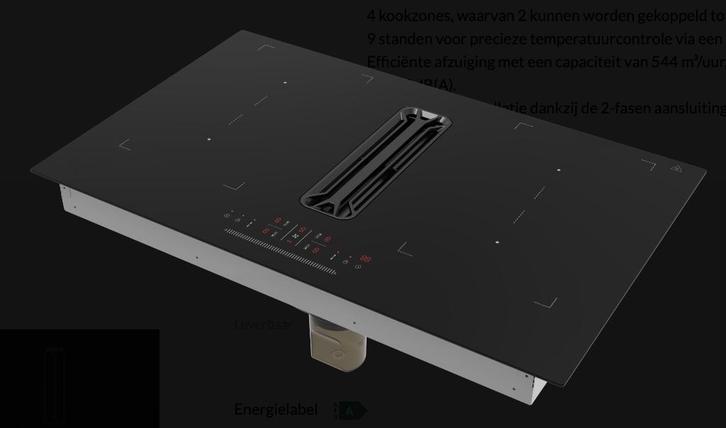 NOUVELLE cuisinière à induction avec extracteur dans  boite, Electroménager, Tables de cuisson, Neuf, Encastré, 5 zones de cuisson ou plus