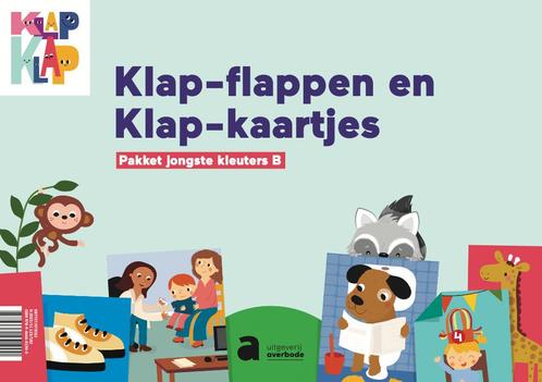 klap flappen en klap kaartjes B jongste   kleuters, Diversen, Schoolbenodigdheden, Nieuw, Ophalen of Verzenden