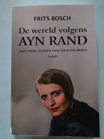 De wereld volgens AYN Rand - Frits Bosch, Verzenden, Nieuw