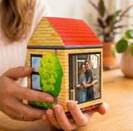 Huisje te koop - exclusief verhuisbericht, Enlèvement ou Envoi, Neuf, Article de fête