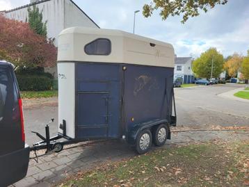 Paardentrailer voor 2 paarden beschikbaar voor biedingen