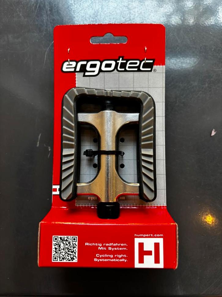 Ergotec pedaalset 191 anti-slip met industrielagers, Fietsen en Brommers, Fietsaccessoires | Fietsaccu's, Nieuw, Ophalen of Verzenden