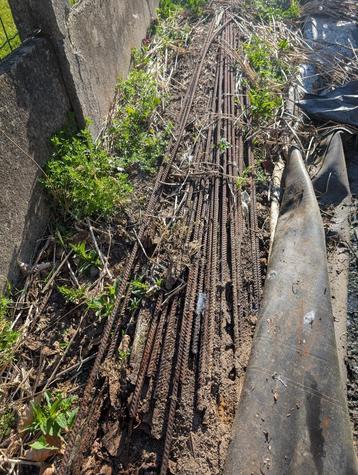 Overschot betonijzer beschikbaar voor biedingen