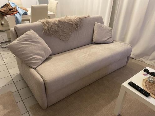 3 zit zetelbed slaapbank met uitklapbaar metalen frame  140, Huis en Inrichting, Zetels | Zetels, Nieuw, Stof, Ophalen