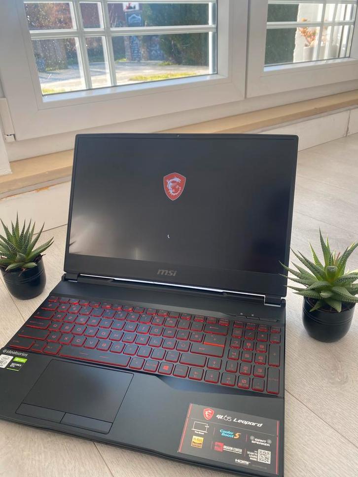 MSI GL65 Leopard I7 | GTX 1660Ti 16GB RAM | RGB gaming set, Computers en Software, Windows Laptops, Zo goed als nieuw, SSD, Gaming