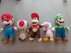 Knuffels Mario Bros, Enfants & Bébés, Jouets | Peluches, Comme neuf, Autres types, Enlèvement ou Envoi