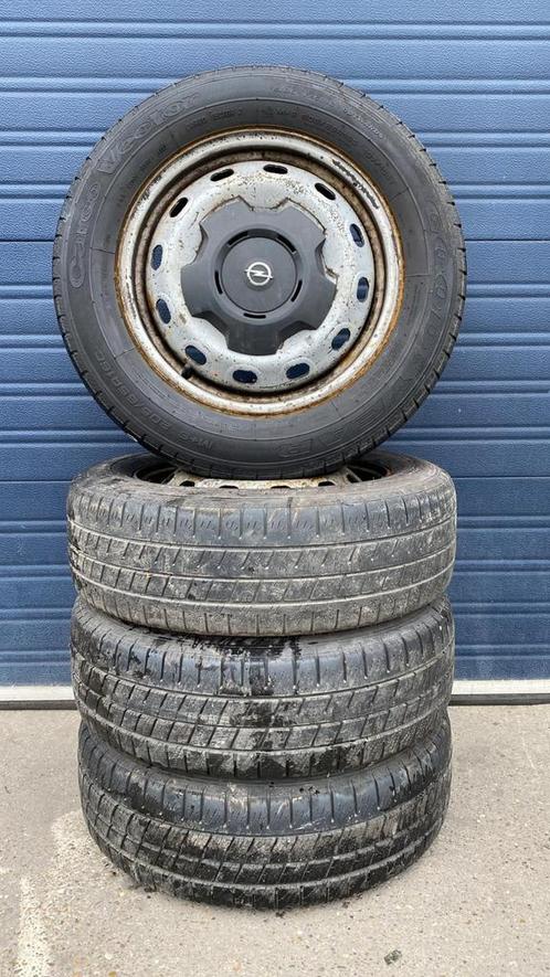 Opel Vivaro Trafic Primastar velgen 205-65-16 5x114.3 - Set, Auto-onderdelen, Banden en Velgen, Banden en Velgen, All Season, 16 inch