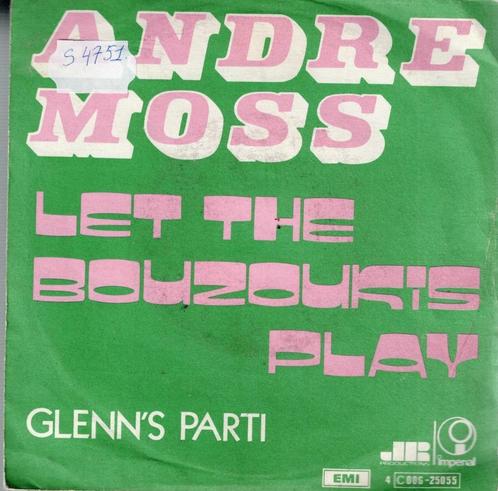 Vinyl, 7"   /  Andre Moss* – Let The Bouzoukis Play, CD & DVD, Vinyles | Autres Vinyles, Autres formats, Enlèvement ou Envoi