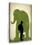 Toile d'éléphant Banksy Soldat 60x90cm - 18mm., Maison & Meubles, Envoi, Neuf