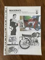 Unieke Map met documentatie Maserati bromfiets / brommers, Verzenden, Zo goed als nieuw