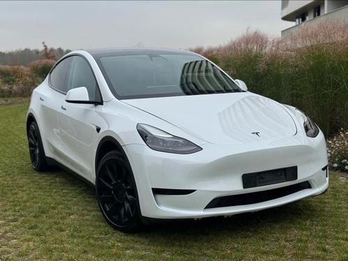 Tesla Model Y 2023/8 weinig km’s zo goed als nieuwe wagen, Autos, Tesla, Entreprise, Achat, Model Y, Électrique, SUV ou Tout-terrain