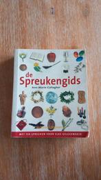 Boek : De spreukengids, Boeken, Ophalen of Verzenden, Zo goed als nieuw, Spiritualiteit algemeen, Overige typen