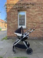 Maxi-Cosi Adorra wandelwagen, draagmand en autostoel + acces, Kinderen en Baby's, Kinderwagens en Combinaties, Gebruikt, Verstelbare duwstang