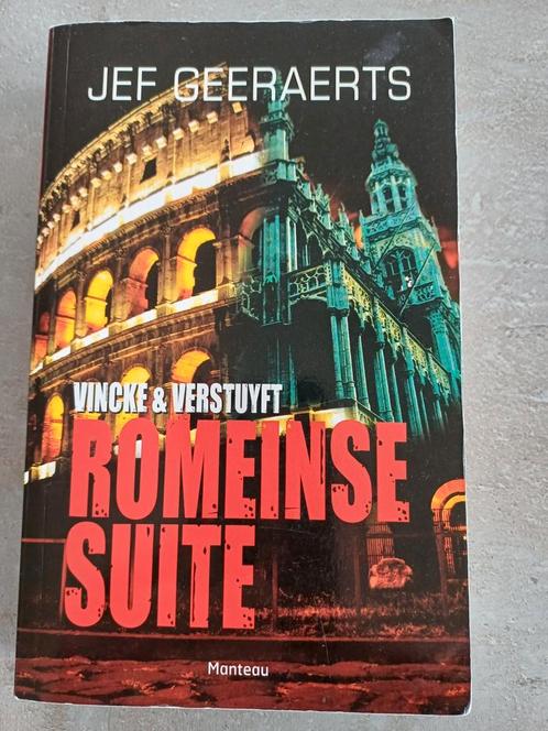 Jef Geeraerts - Suite romaine, Livres, Thrillers, Comme neuf, Enlèvement ou Envoi