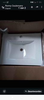 Wasbak 60 op 47 NIEUW, Huis en Inrichting, Badkamer | Badkamermeubels, Ophalen, Zo goed als nieuw